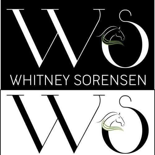 Logo concept for horse sports.
