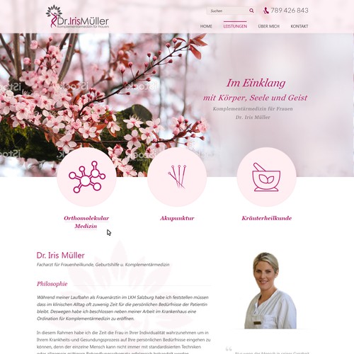 Dr Iris Muller Home page