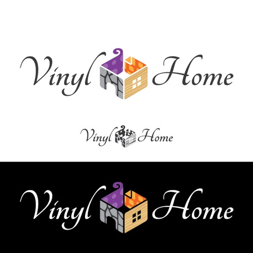 Impress us with playful colours and innovative design. Vinyl Home needs a trendy logo!