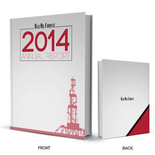 Annual Report cover for classic Californian oil company
