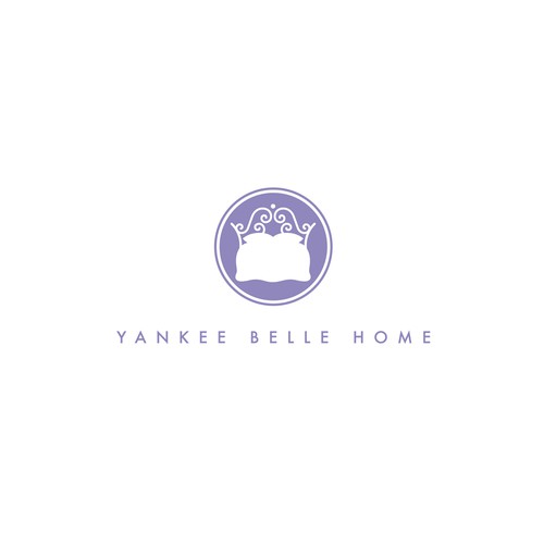 Feminine logo for Luxury Bedding Company