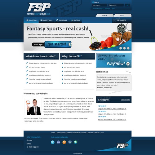  FantasySportsPlayer.com