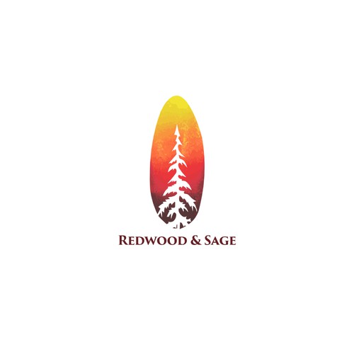Logo design concept for Redwood & Sage