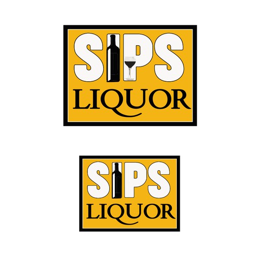 Logo concept for Liquor store retailer