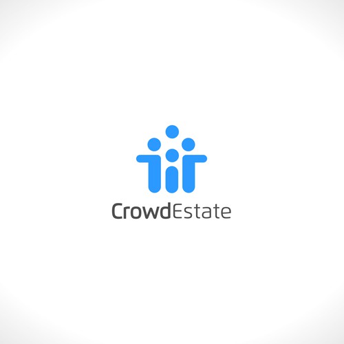 Logo concept for CrowdEstate