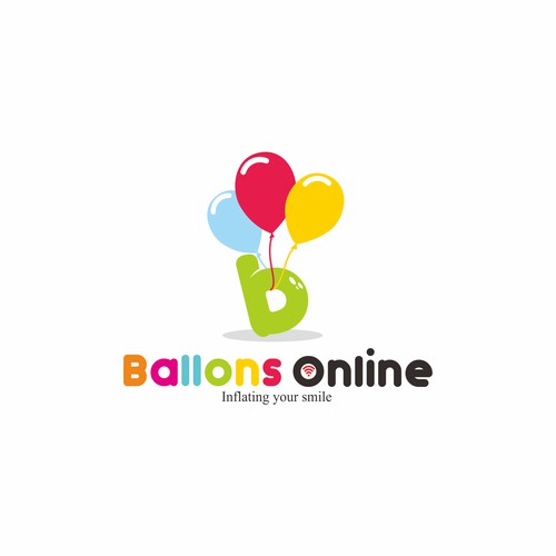 Final concept logo Ballons Online