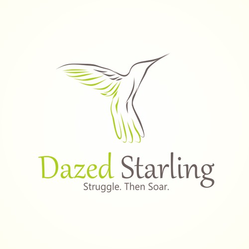 Logo concept for Dazed starling