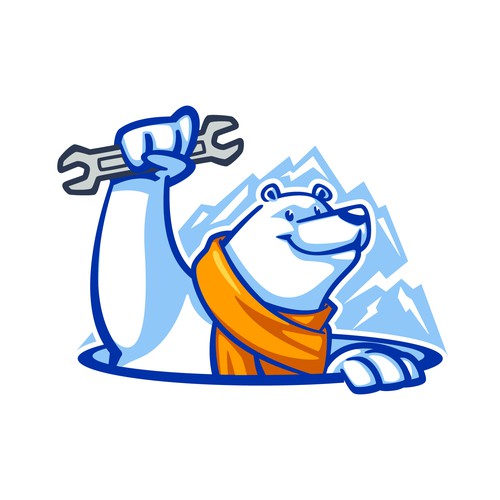 Polar Bear Mascot