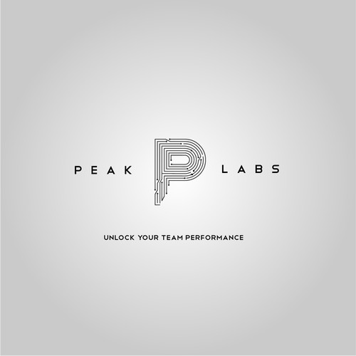 clean modern logo for tech company 