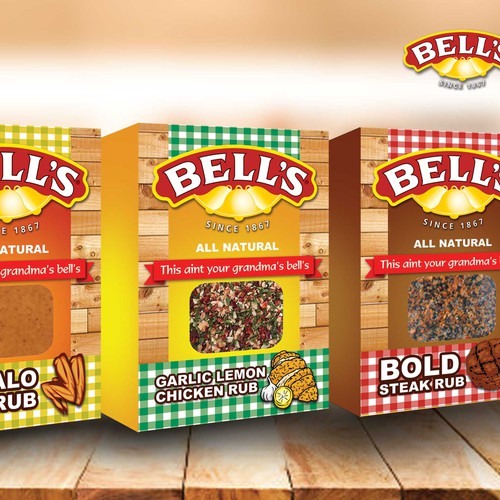 packaging design bell's