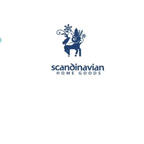 Logo for Scandinavian home goods