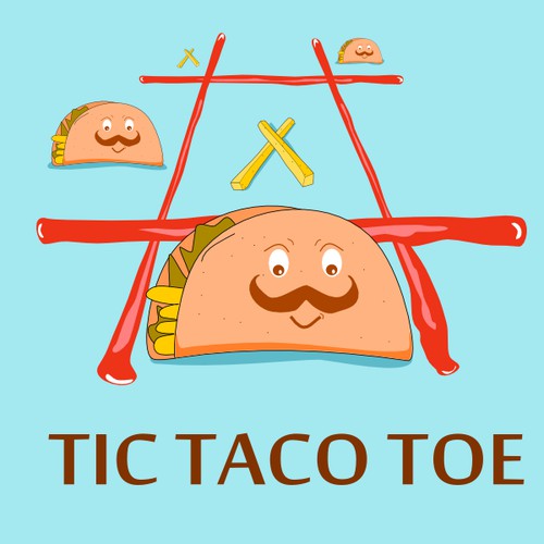 Design hip and funny hats, t-shirts using Taco references!