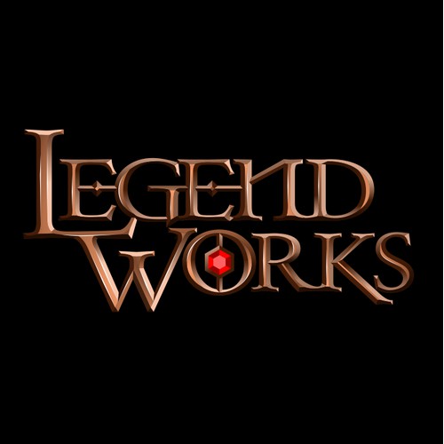 Legend Works lettering logo