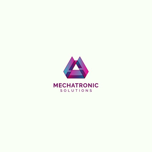Mechatronic Solutions Logo Design 