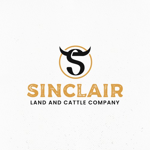 logo for a land and cattle company in South Dakota