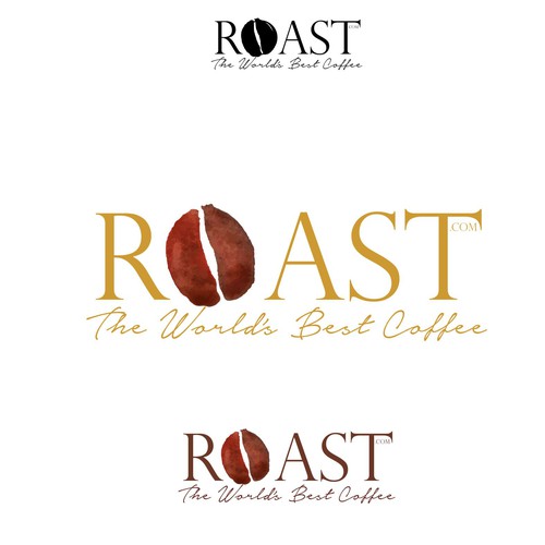 Logo for new global coffee company "Roast.com"