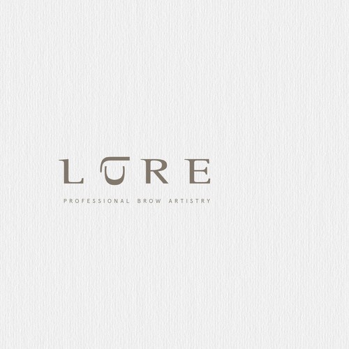 Elegant, feminine wordmark for high-end microblading company
