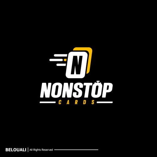 Creative Typographic Logo Design for a Card Game with App