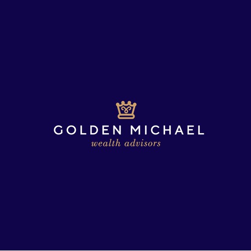 Minimal Logo for Golden Michael
