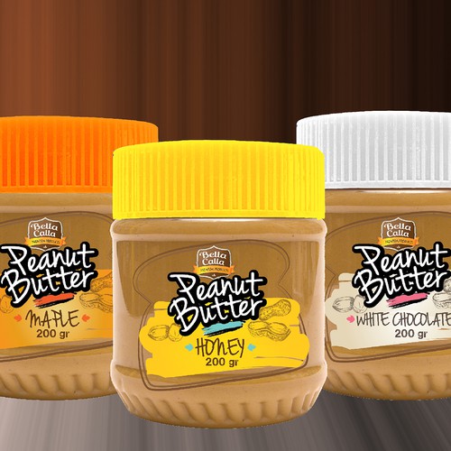New label for peanut butter in Asia