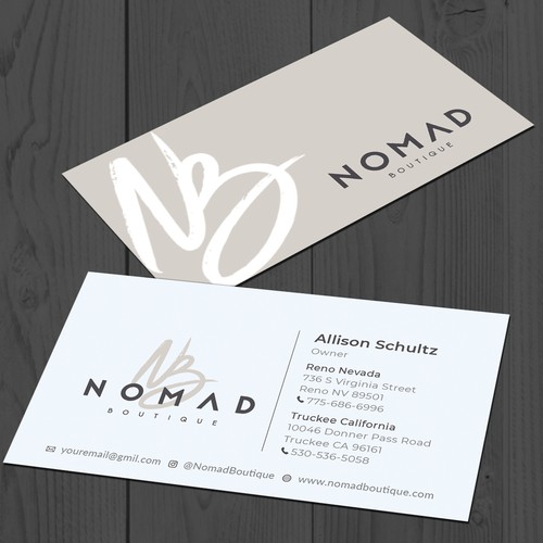 Business card design