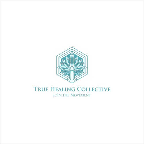 Logo concept for true healing