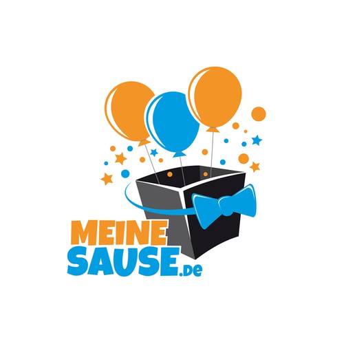 Logo design for a party box