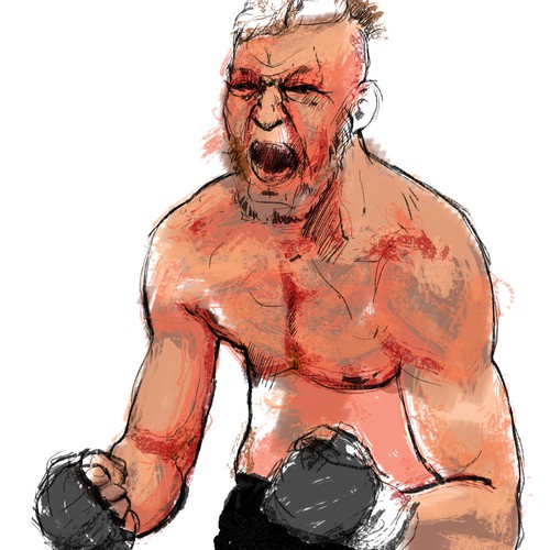  Mixed Martial Arts ("MMA") Fighter Illustration
