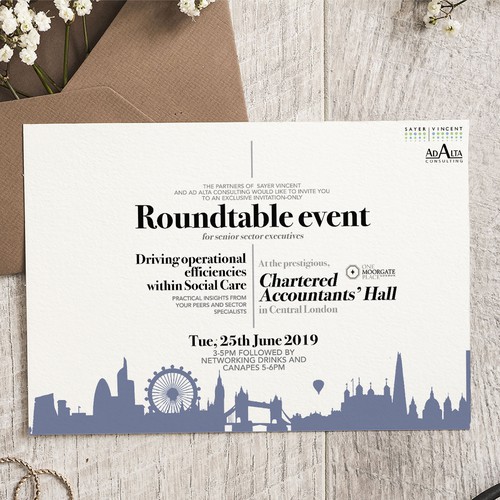 Business Invitation card