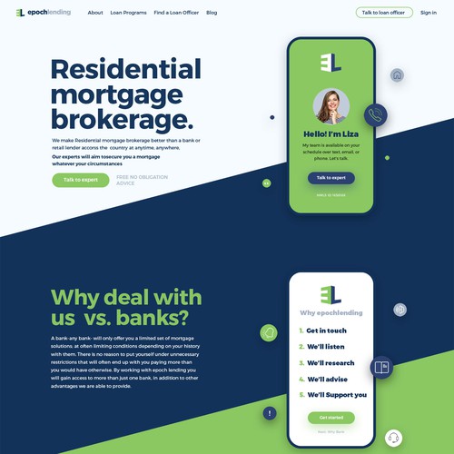 Corporate Mortgage Website