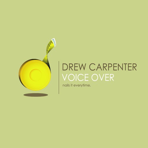 Drew Carpetner Voice Over needs a new logo