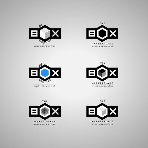 Logo design for The BOX Marketplace