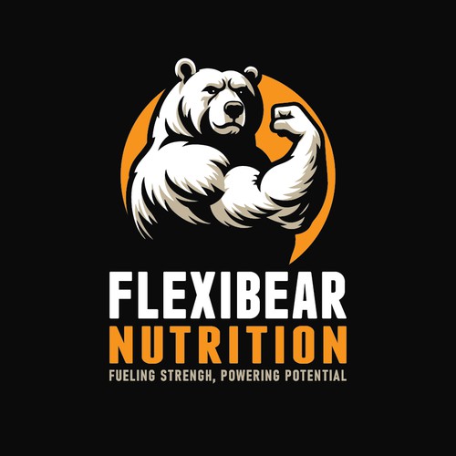 Strong bear logo for FlexiBear