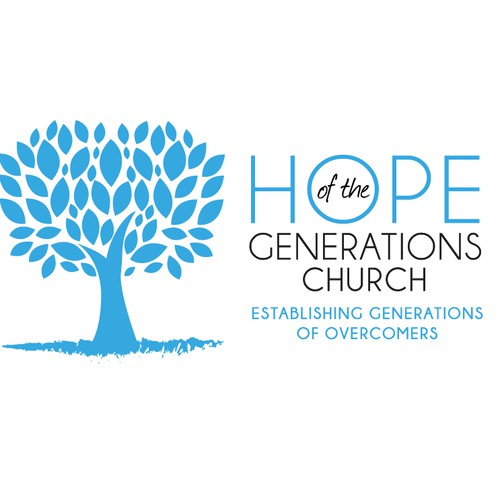 Logo for "Hope of the Generations Church"