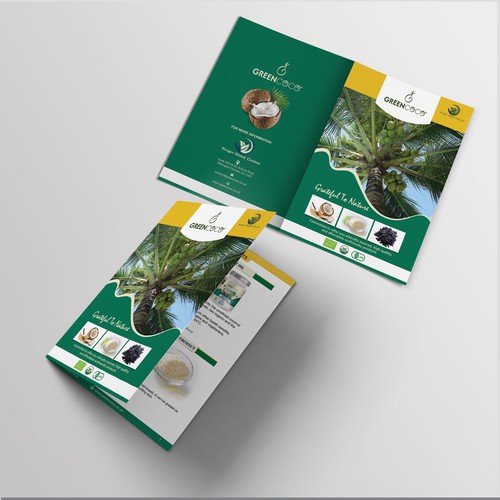 Green Coco Booklet Design Concept