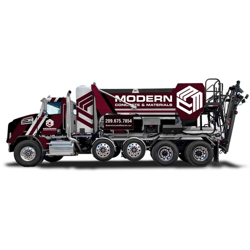 Modern Truck Car Wrap