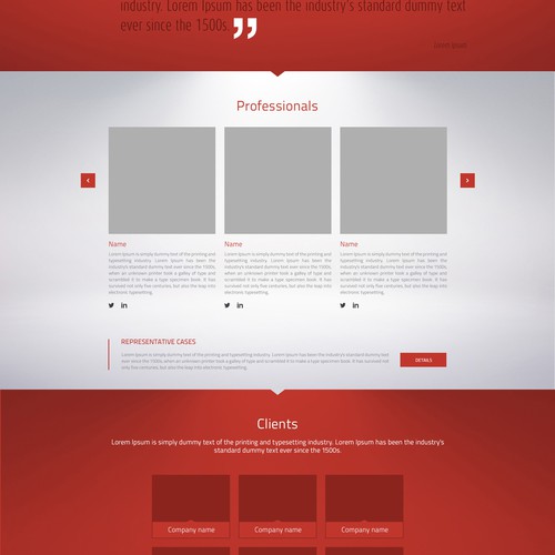 Law firm website that is not a typical, template-based, boring law firm website