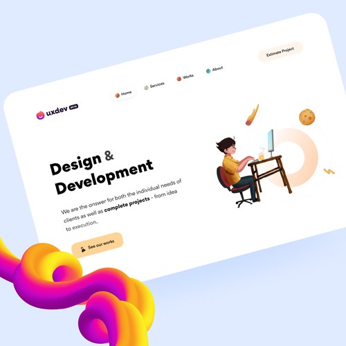 uxdev.co design and code