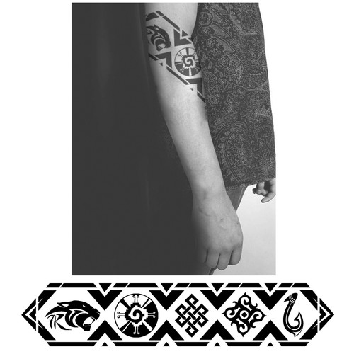 Tattoo Design - Power, Balance, Wisdom, Love, Abundance