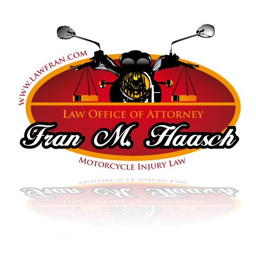 Motorcycle Injury Law Firm Needs Modern Fresh Logo