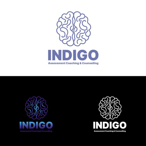 Catchy logo for mental health professionals working with quirky individuals