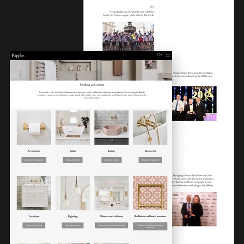 Ripples Bathroom - Squarespace SEO