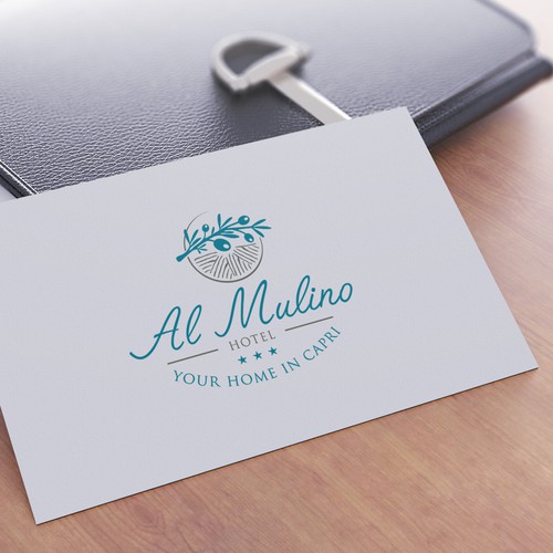 Logo and brand identity for "Al Mulino"