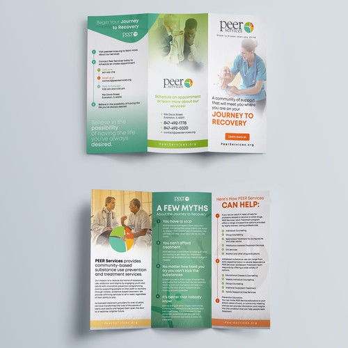 Peer Services Brochure Design