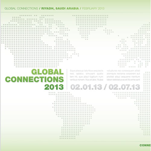 Global Event Flyer Design for Cultural & Educational Conference