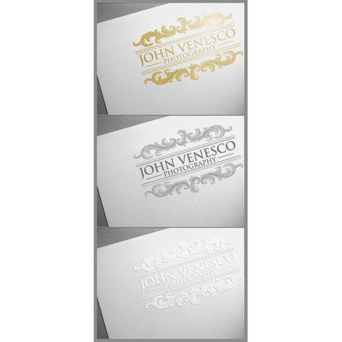 Create a logo for Boudoir Photographer John Venesco