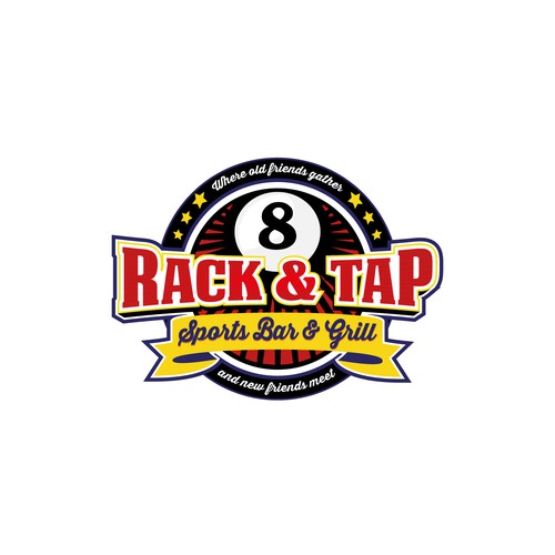 I am a bar owner with a lot of bars around me, create an exciting new logo with eye catching apeal.