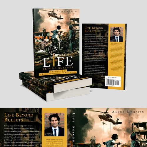 Book cover "LIFE BEYOND BULLETS" - ANKUR MAHAJAN