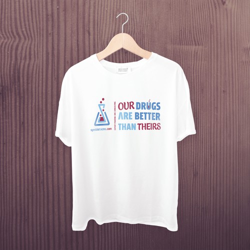 T-Shirt Design for a drug manufacturer