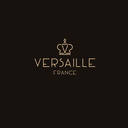 Luxury geometric logo for watch company.